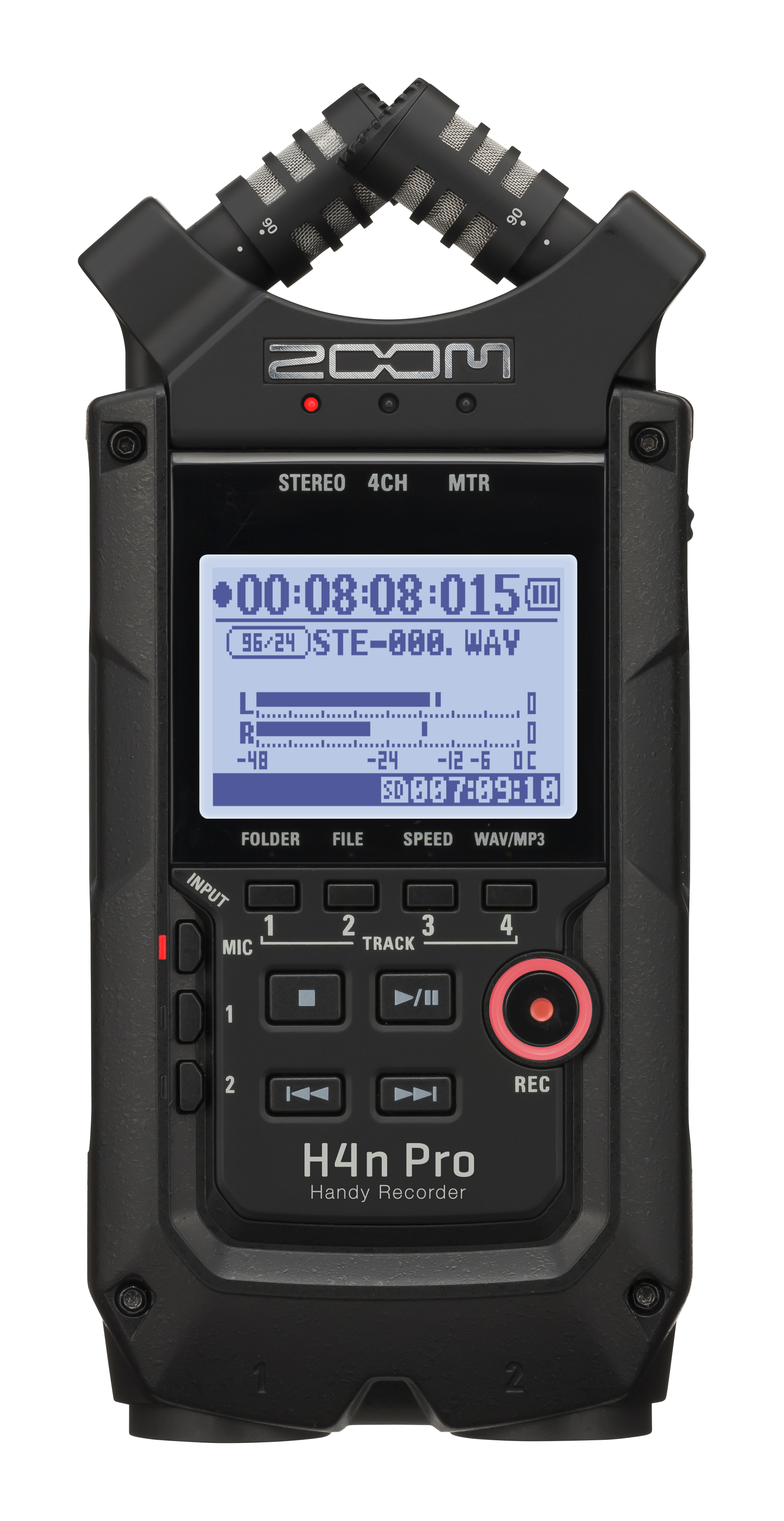 Zoom H4n-PRO Recorder (All Black)