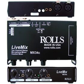 Rolls MX34 LiveMix Preamp / Mixer